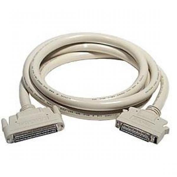 6' Ultra Micro DB68M (.8mm Pitch) to HPD68M (SCSI III)